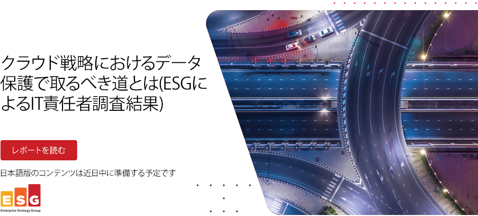 クラウド戦略におけるデータ保護で取るべき道とは(ESGによるIT責任者調査結果)